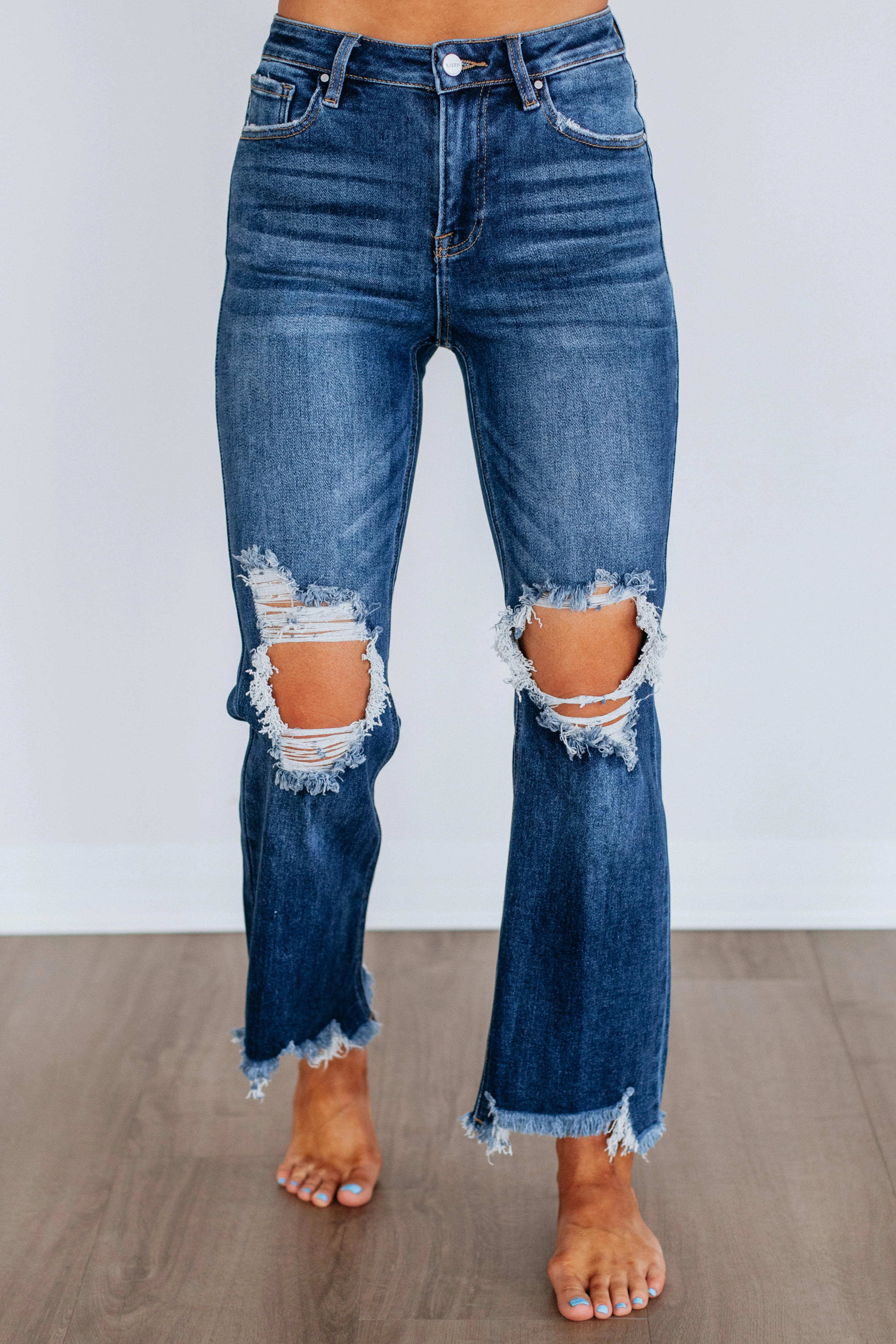 Rudy Risen Jeans - Dark Wash 9/29 / 27.5" | Wild Oak Boutique
