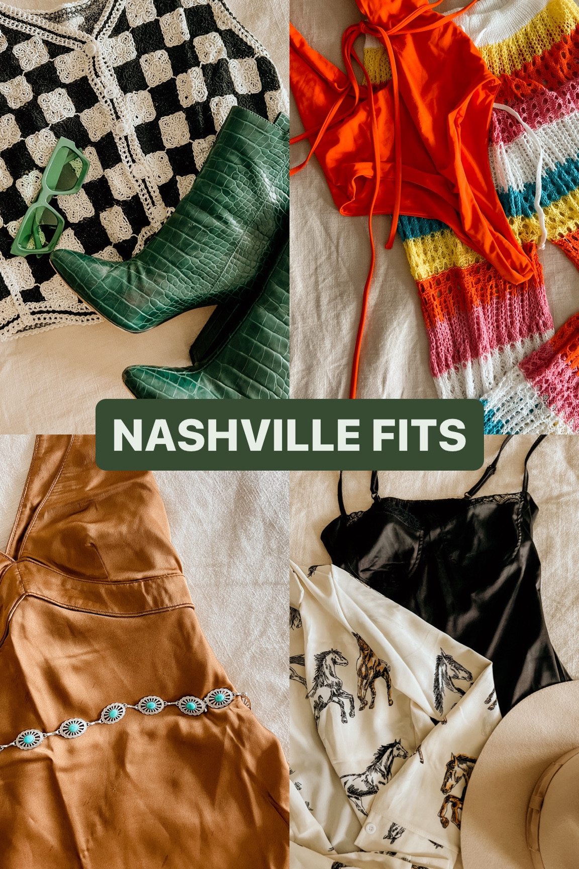 Nashville outfits for the summer! Each of these were so perfect for the hot weather & it’s just a plus they’re all cute 🤣 the two slip dresses were perfect and so comfortable, wearing a small in both!

#LTKstyletip #LTKunder100 #LTKtravel