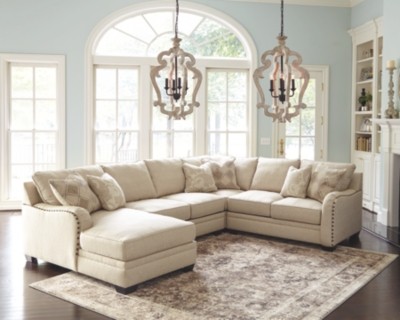 Luxora 4-Piece Sectional, Bisque | Ashley Homestore