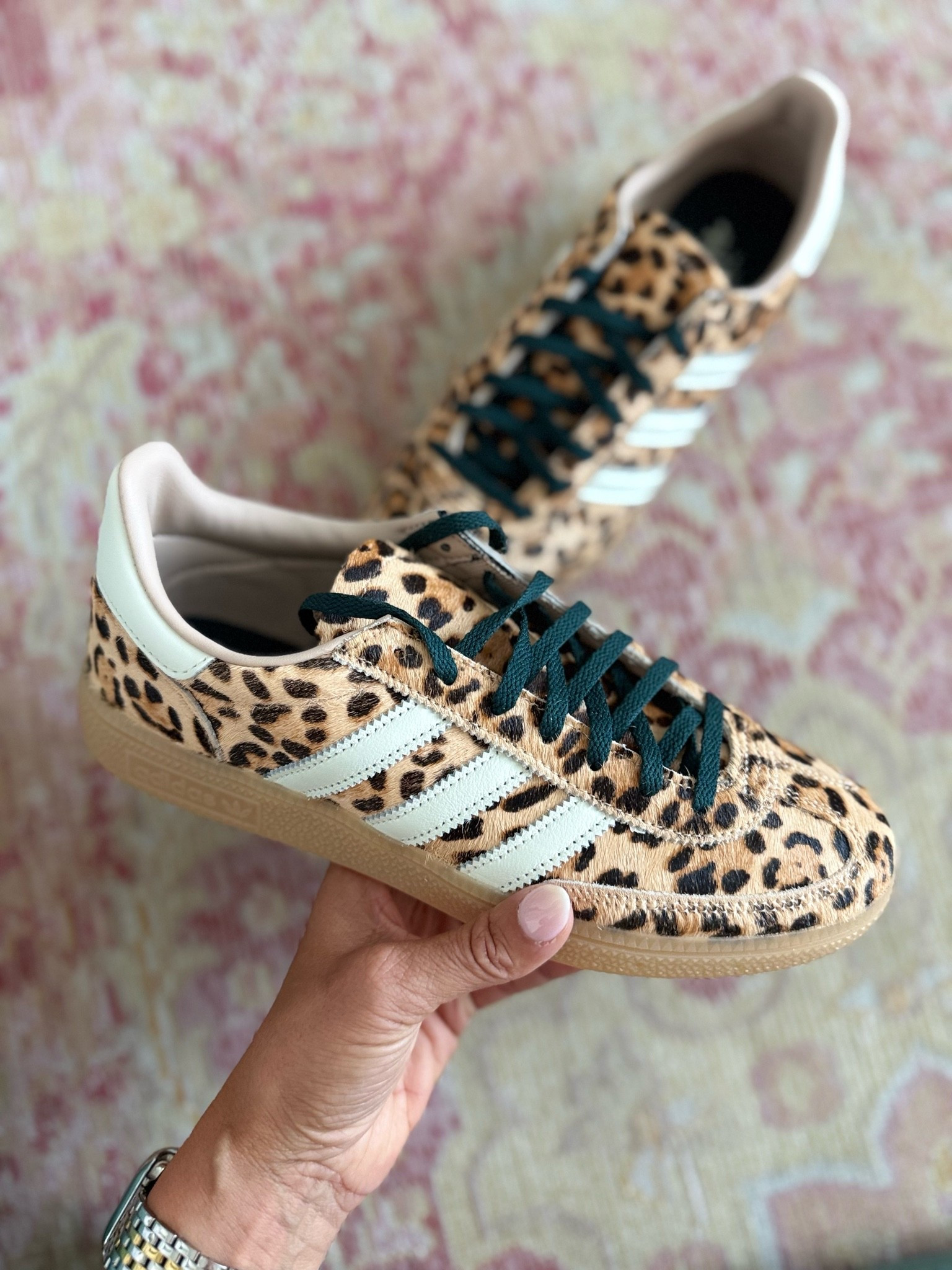 Adidas leopard sneakers for fall