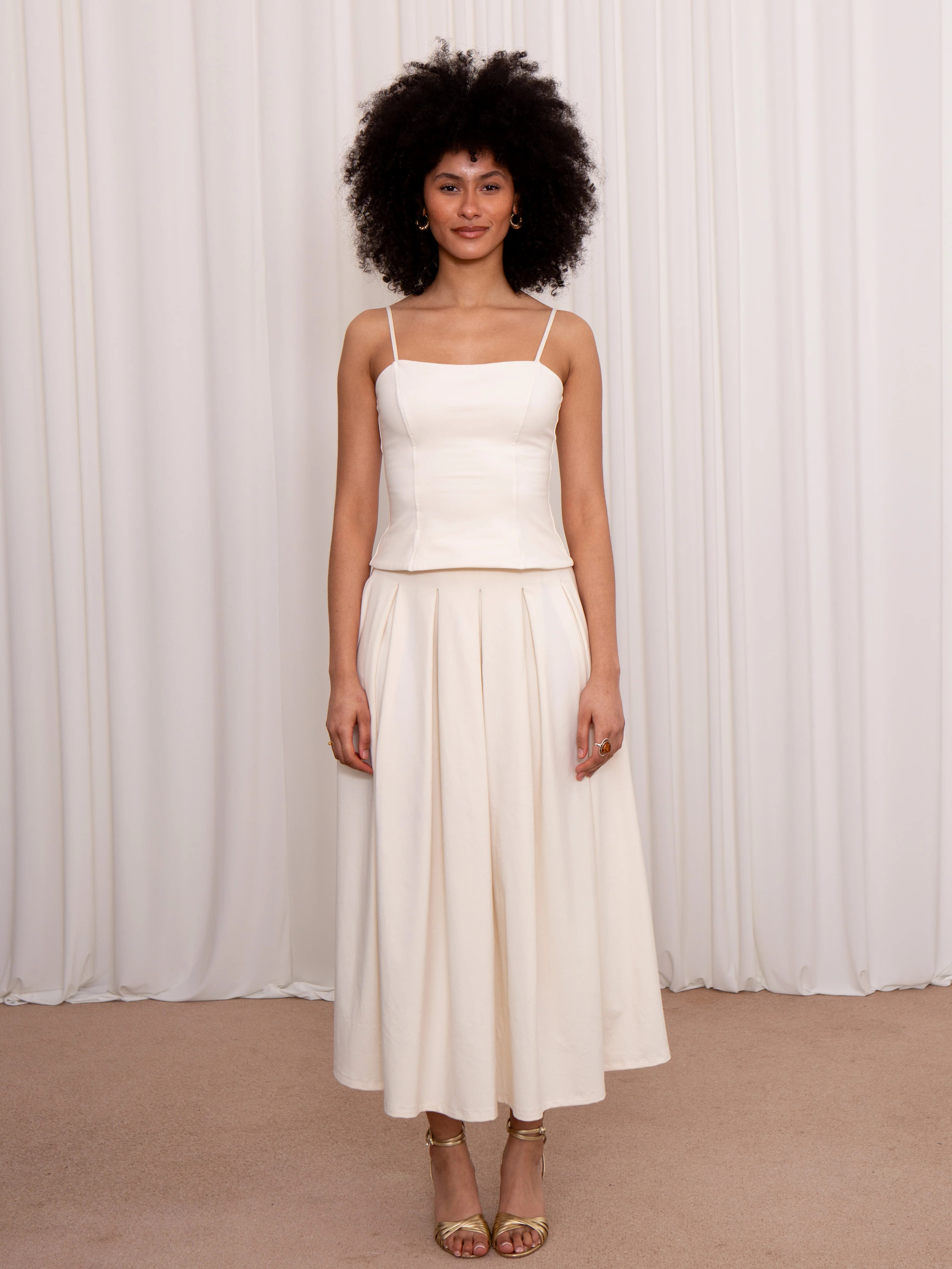 Fletcher Pleated Skirt | AYM Affiliate