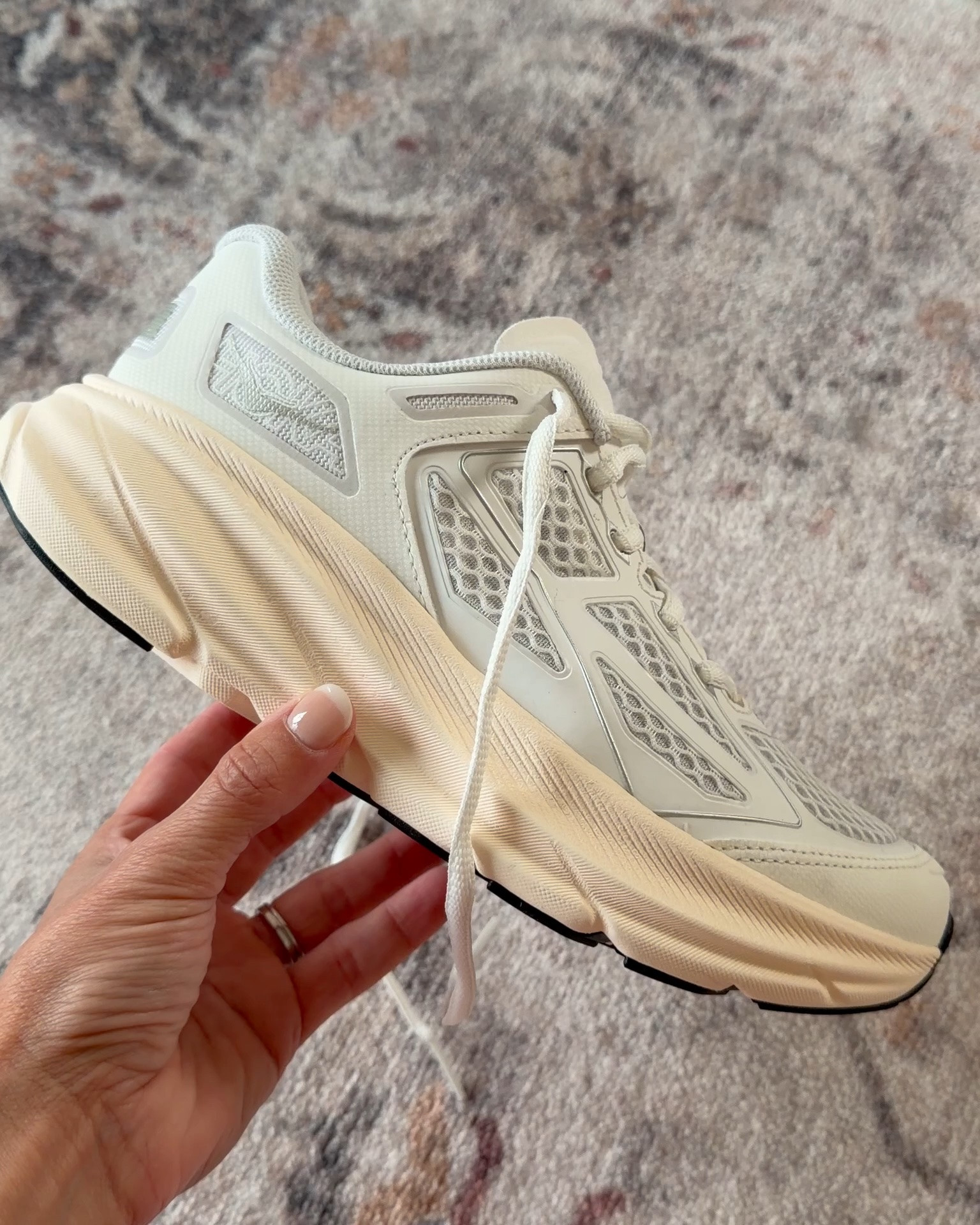 These were my favorite purchase from the Nordstrom sale! I wore them on a weeklong Disney trip and walked 60+ miles without pain. 10/10 

These come in a few colors, I personally love this one. The off white sole stayed clean through my entire trip. 

True to size I’m wearing a size 5

#LTKPetite