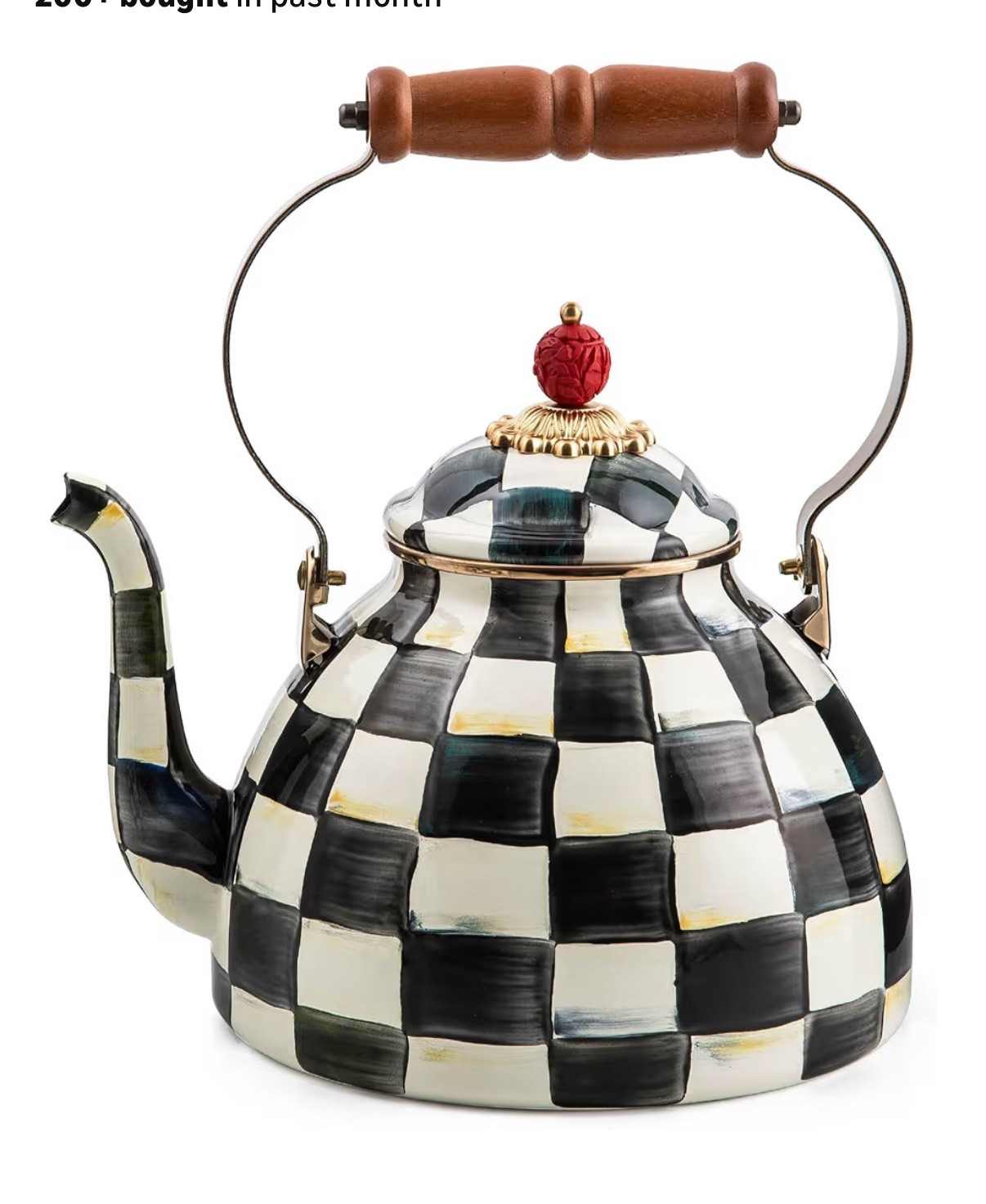 #teapot #classic #teatime #housewarming #kitchen #teakettle #plaidteapot