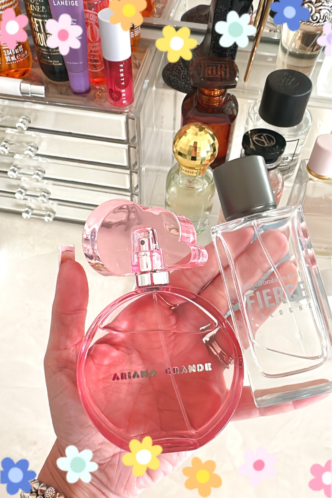 Don’t judge me until you try it! These two fragrances layered are HEAVEN, and yes! That’s the cologne. #fragrancelayering