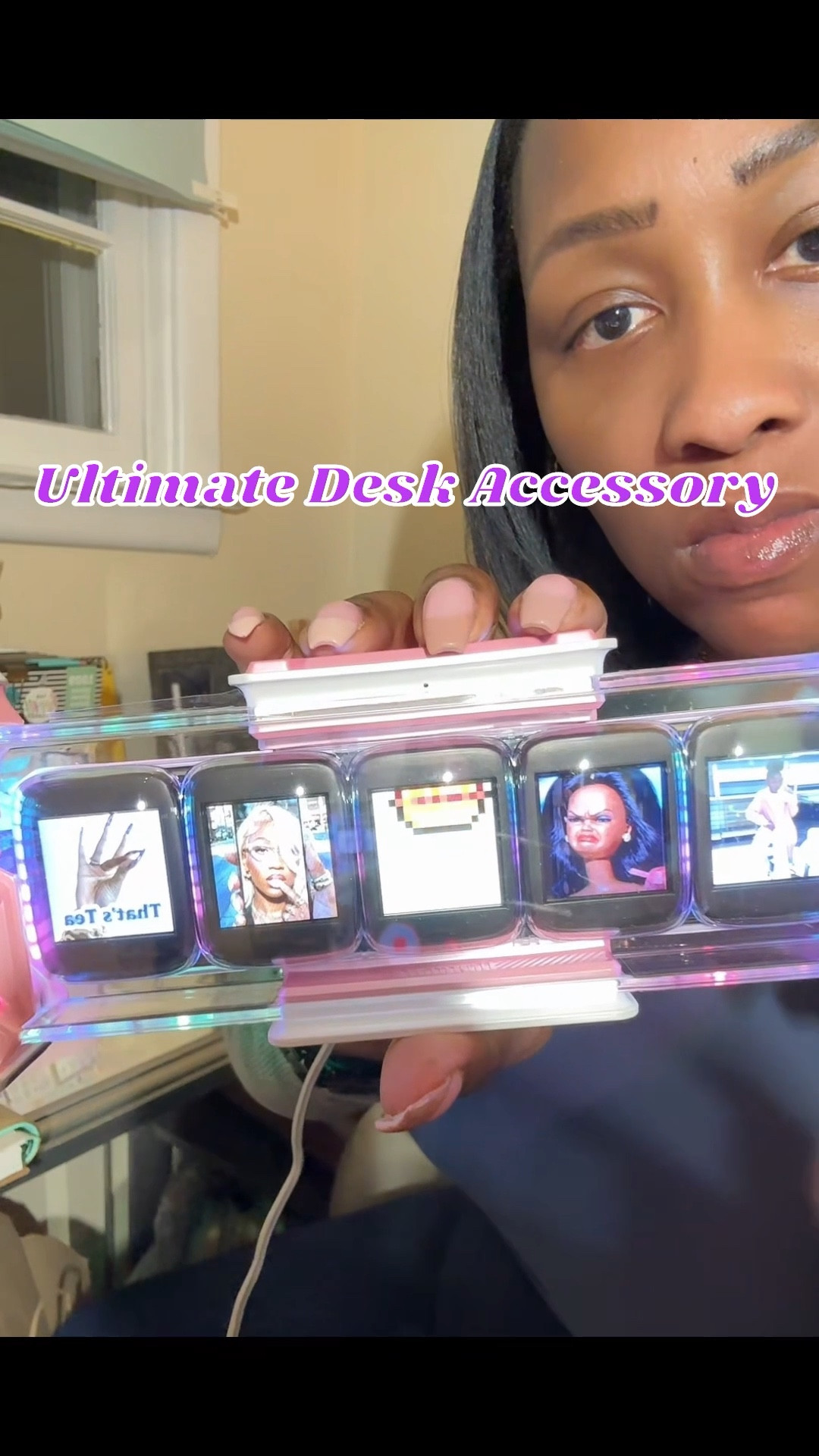 The desk upgrade you didn’t know you needed (until now) ✨🎀 Just unboxed the @Divoom Timegate and I’m officially obsessed. It’s not just a clock; it’s the ultimate vibe curator for your workspace.
From custom pixel art to tracking my social stats in real-time, it’s giving productive but make it LUXE. 💅✨ If your desk feels a little "blah," this is the sign you needed to treat yourself.
Grab yours before they’re gone! 🛒✨  #DeskGoals #TechUnboxing #Divoom #SetupInspiration #PinkSetup