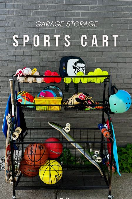 🏀🏒 Gear up and get organized! Loving my new garage storage solution for all my sports equipment. 🏌️‍♂️⚽️ No more clutter, just clean and ready-to-go gear. #GarageStorage #SportsGear #OrganizationGoals #ClutterFree #GarageMakeover #StorageSolutions #SportsEquipment #TidyGarage #OrganizedLife #GearUp

#LTKHome #LTKActive #LTKSeasonal
