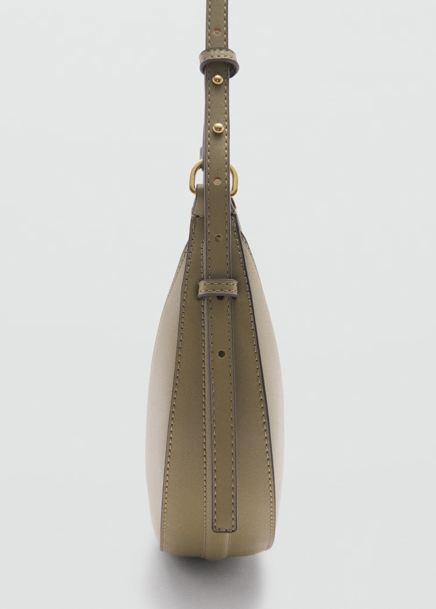 Oval short handle bag | MANGO (US)