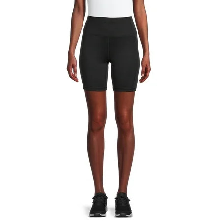 Avia Women s High Waist Bike Shorts | Walmart (US)