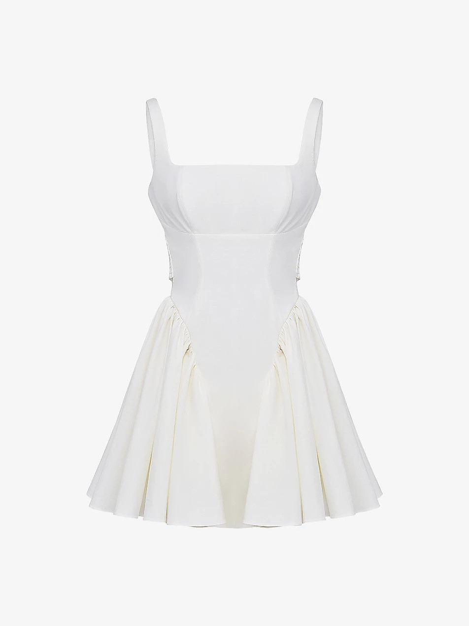 Florianne corseted cotton-blend mini dress | Selfridges