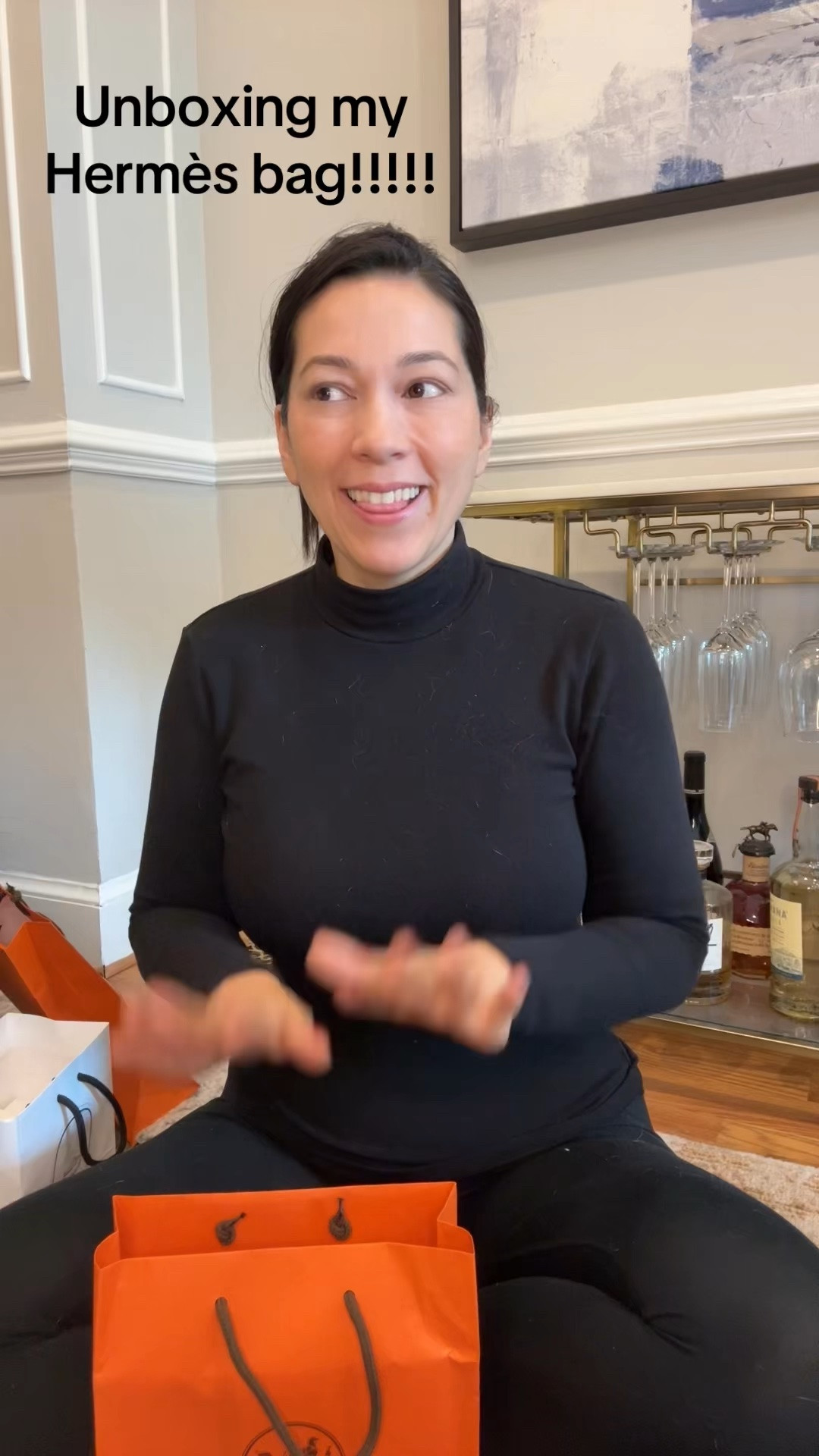 The moment l've been waiting for for legit
YEARS!!! #unboxing the #hermes bag I got in #Paris!!!!! Eek!! I'm so excited about this one. Hoping it's the first of many!!! #haul #shopping