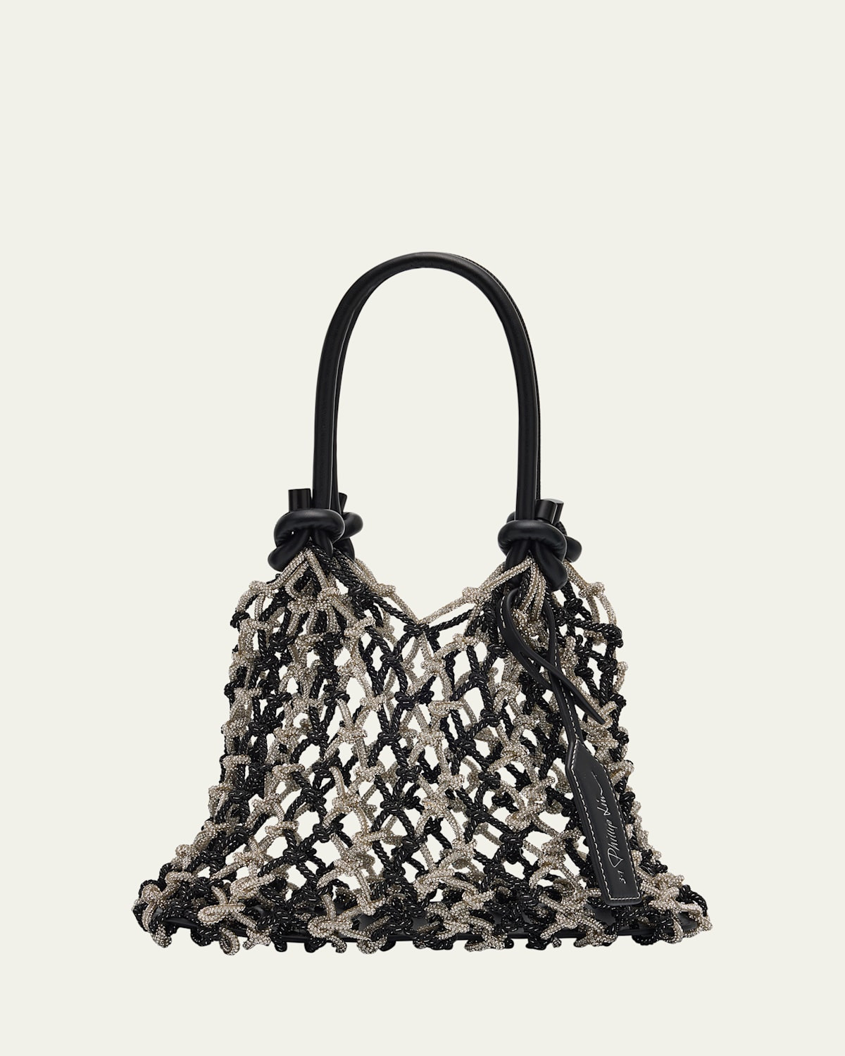 Crystal Macrame Mini Sac Top-Handle Bag | Bergdorf Goodman