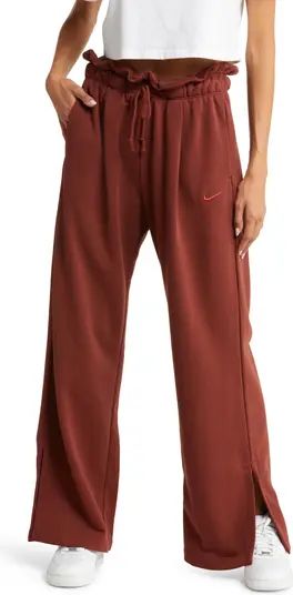 Sportswear Everyday Modern High Waist Fleece Open Hem Sweatpants | Nordstrom