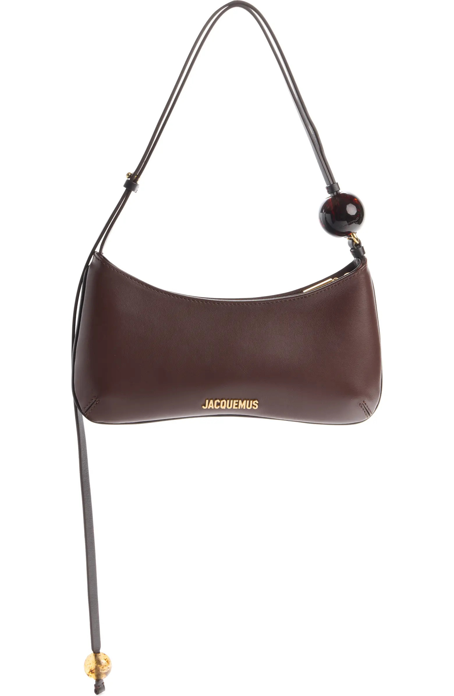 Jacquemus Le Bisou Perle Leather Shoulder Bag | Nordstrom | Nordstrom