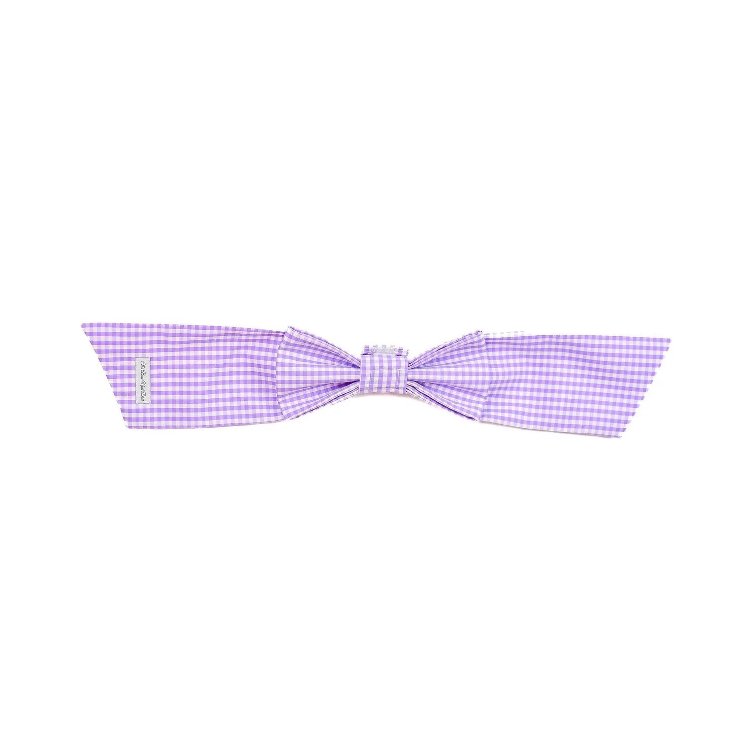 The Bow Next Door Lilac Gingham Easter Basket Bows | JoJo Mommy