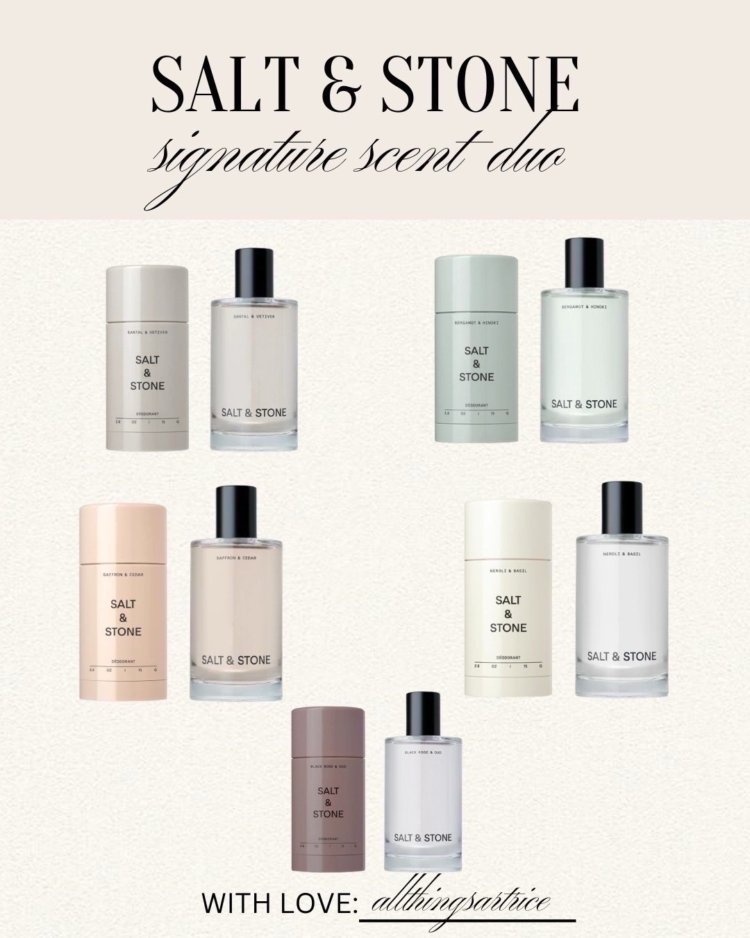 Salt & Stone has some of the best smelling deodorant and now you can get that same signature scent in a body mist. 
@Salt & Stone 

#saltandstone #bodycare #fragrance #deodorant #bodymist #sale #dailyfinds #allthingsartrice 
#LTKSummerEdit

#liketkit #LTKFindsUnder100 
#LTKBeauty #LTKSaleAlert #LTKSeasonal

#LTKgrwm #LTKMothersDay #LTKmomlife
