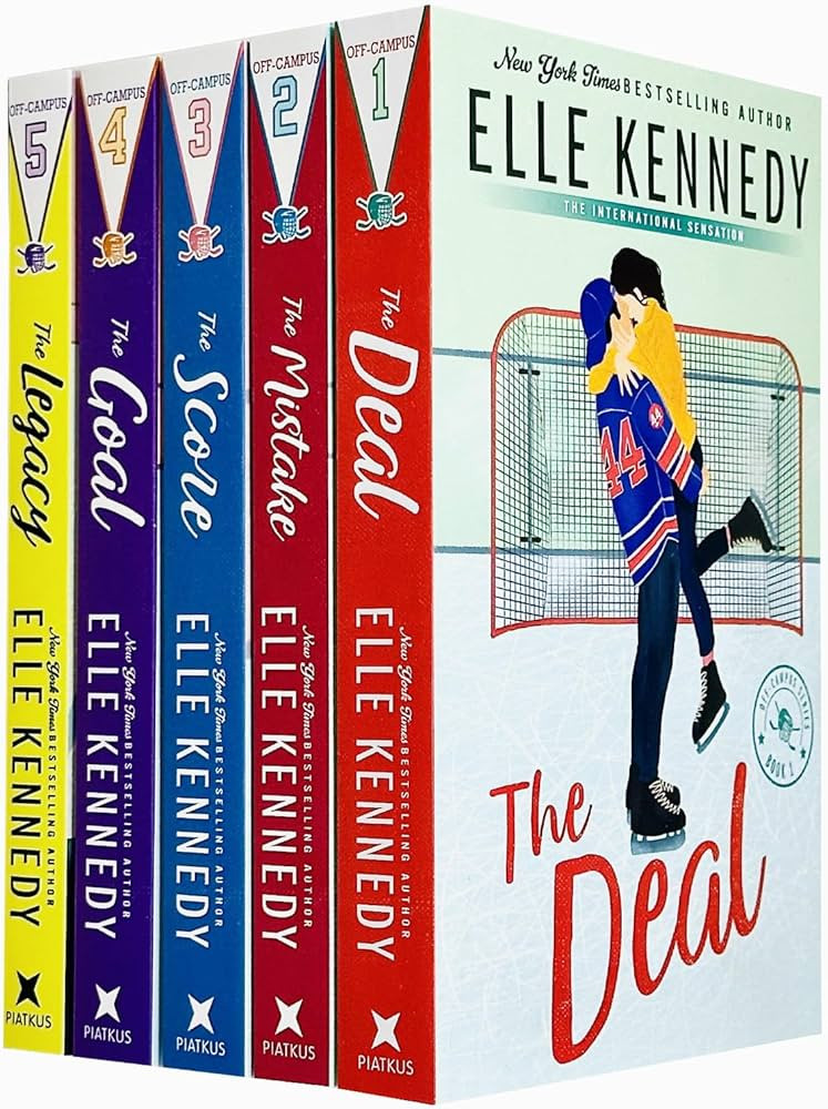 Off-Campus Series 5 Books Collection Set By Elle Kennedy (The Deal, Mistake, Score, Goal, Legacy) | Amazon (US)