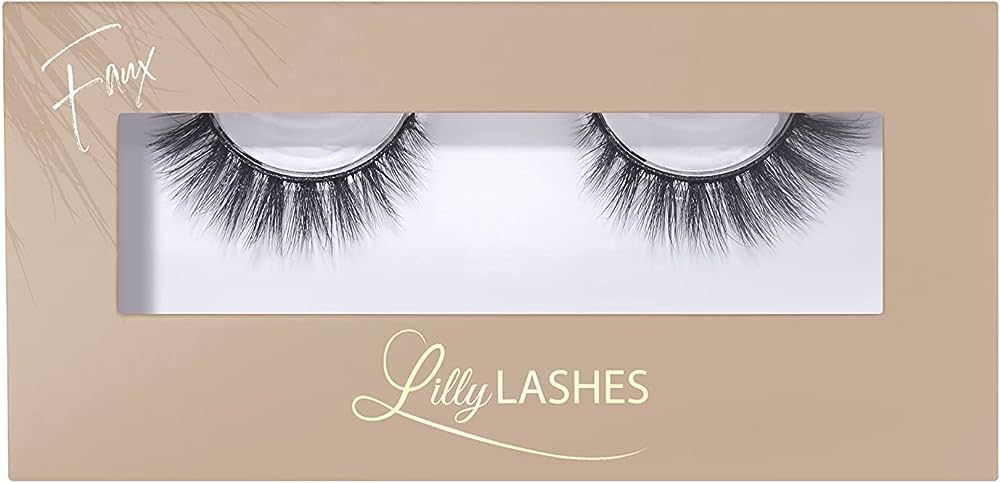 Lilly Lashes Everyday Naturale Faux Mink Lashes False Eyelashes Natural Look Wispy Lashes Cat Eye... | Amazon (US)