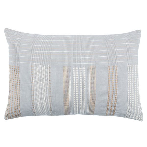 Lumami Tribal Light Gray/ Tan Pillow | Scout & Nimble