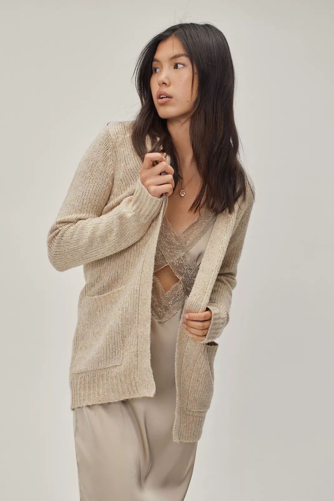 Button Down Ribbed Cardigan | Nasty Gal (US)