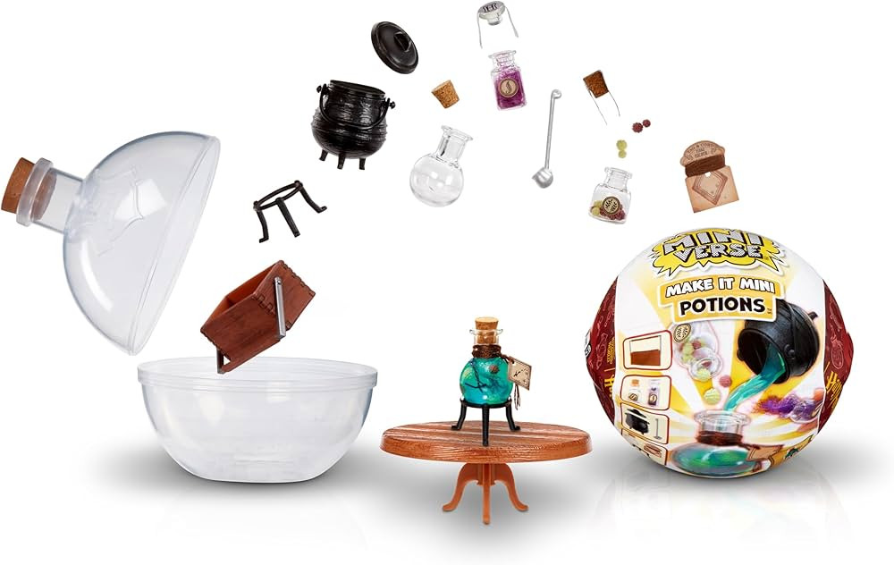 MGA's Miniverse Make It Mini Potions Harry Potter Mini Collectibles, Blind Packaging, DIY, Resin ... | Amazon (US)