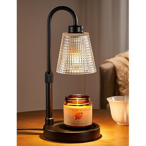 Candle Warmer Lamp with Timer Dimmable, Birthday Gifts for Women Mom, House Warming Gifts New Hom... | Amazon (US)