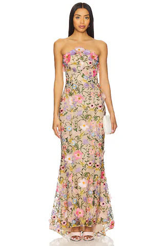 ELLIATT Nydia Gown in Multi Floral from Revolve.com | Revolve Clothing (Global)