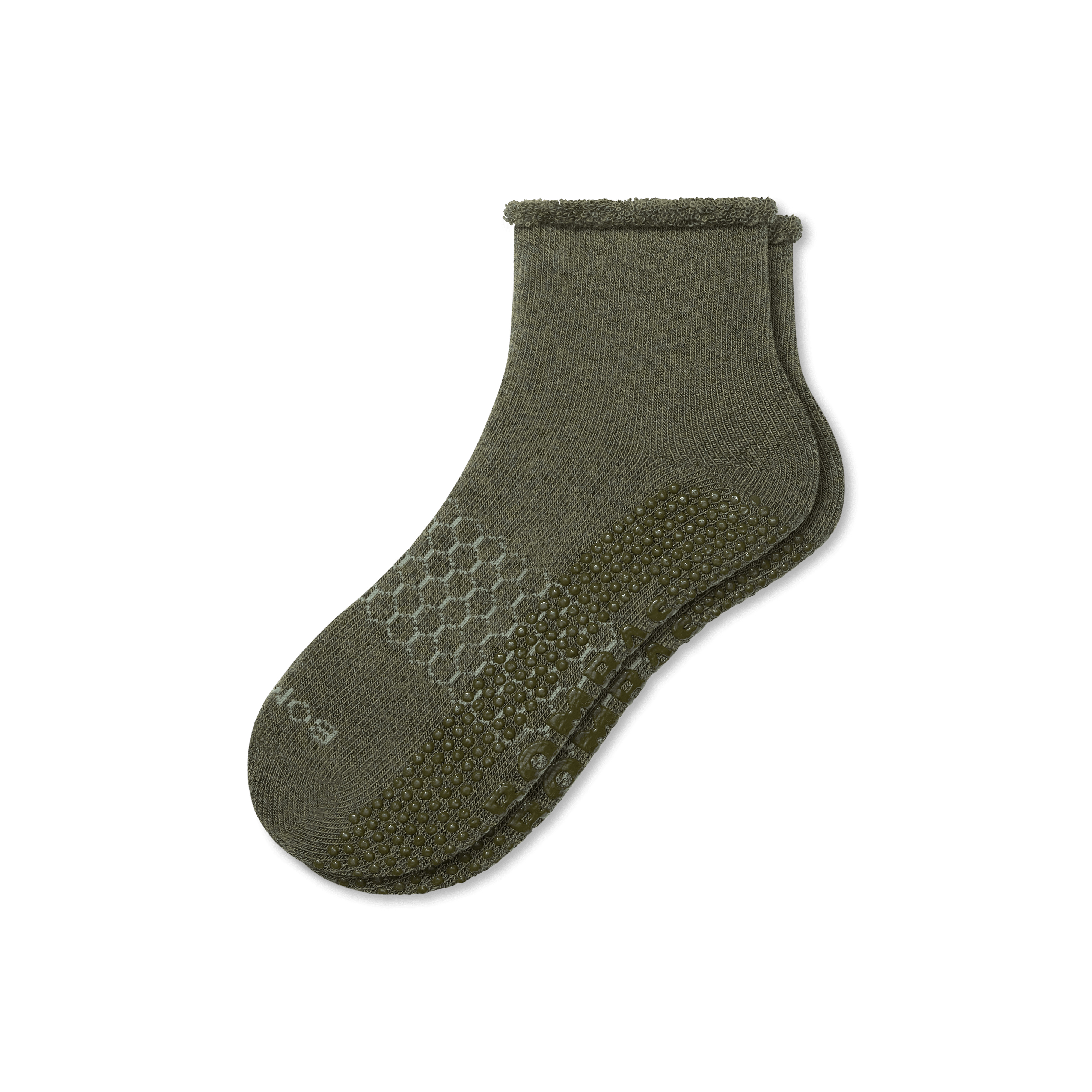 Women's Merino Wool Blend Roll-Top Gripper House Socks | Bombas