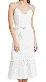 PAIGE Women's Seryne Dress, White, 10 | Amazon (US)