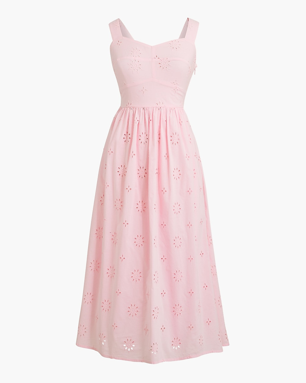 Eyelet midi dress | J.Crew Factory