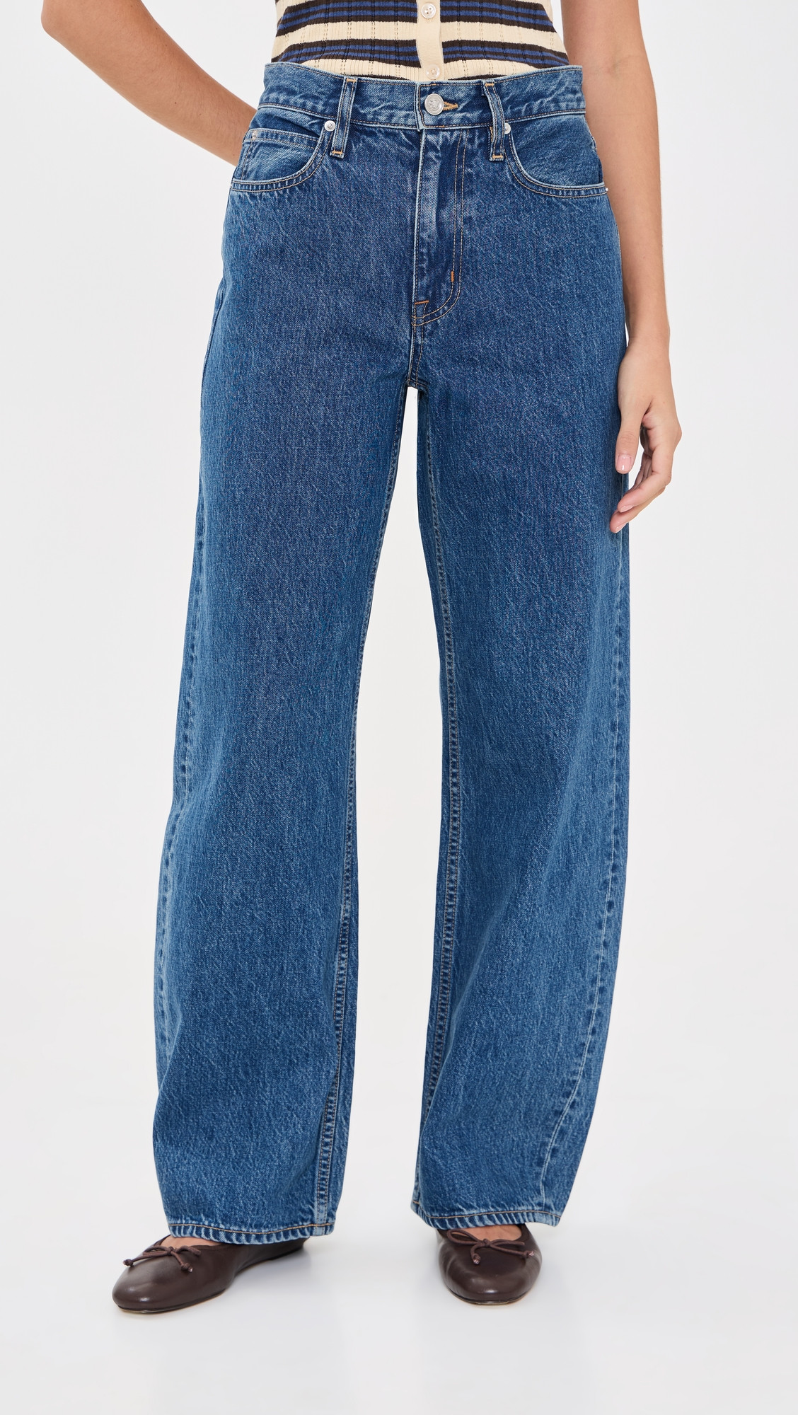 SLVRLAKE Estelle Wide Leg Jeans Start Me Up 31 | Shopbop