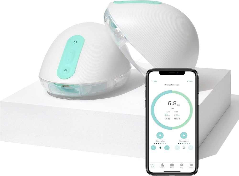 Willow Pump Double Electric Breast Pump | Willow® 3.0 Smart, Discreet, Hands Free Breast Pump | ... | Amazon (US)