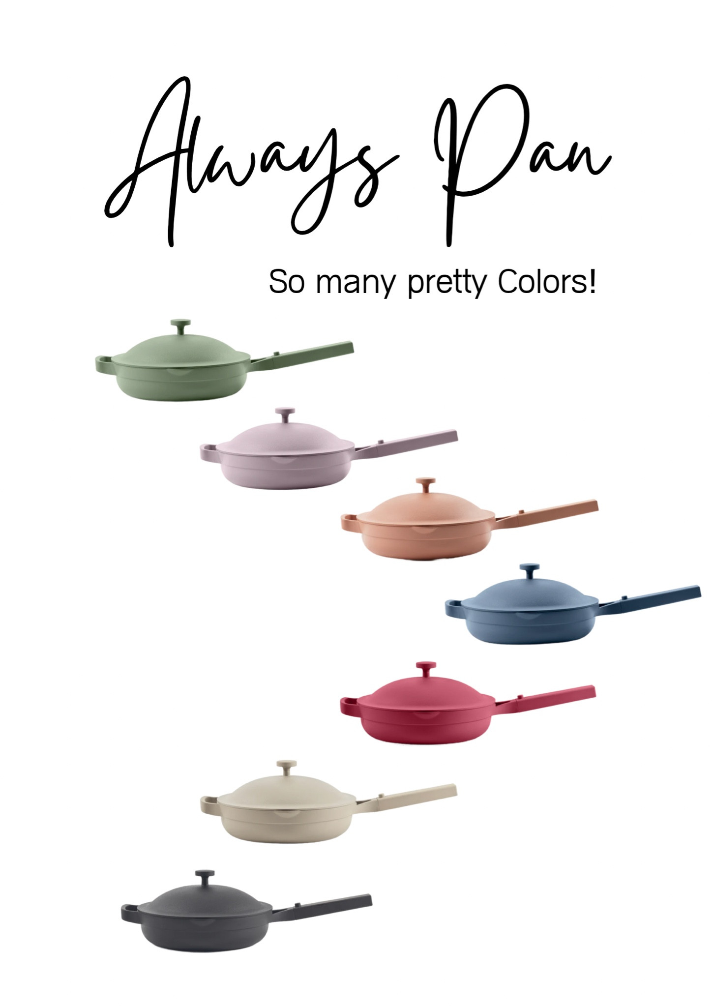 Always Pan
So pretty and durable!

#kitchen #kitchen finds, pots and pans, cookware, colorful cookware, frying pan, cooking, 

#ltkfind #competition

#LTKhome #LTKstyletip #LTKFind