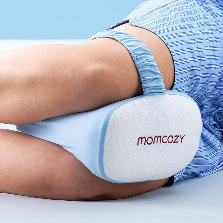 Momcozy Knee Pillow for Side Sleepers with Cooling Cover, Soft Memory Foam Spine Alignment Pregna... | Amazon (US)