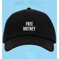 Free Britney Hat Embroidered Baseball Cap Low Profile Custom Strap Back Unisex Adjustable Cotton Pin | Etsy (US)