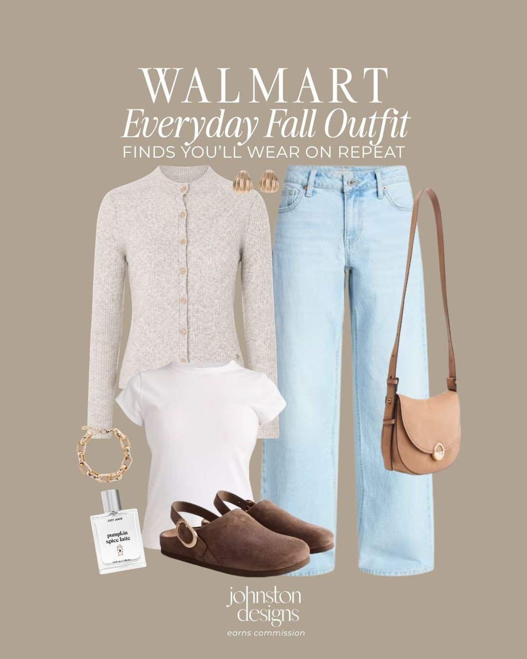 Easy fall outfit you’ll reach for on repeat. 🤎 This Walmart look layers a cozy cardigan over a simple tee with wide leg jeans, clogs and warm neutral accessories for an effortless everyday look!

Walmart fall fashion, no boundaries, free assembly, celebrity pink, scenario, everyday fall outfit, casual fall outfit ideas, cardigan and jeans outfit, wide leg jeans outfit, cozy fall style, Walmart fashion finds, neutral fall outfit, women’s fall outfits, affordable fall fashion

#walmartfashion #falloutfit #walmartfinds #fallfashion #casualstyle #cozyoutfit #outfitinspo #affordablefashion #everydaystyle 

 #LTKootd #LTKSeasonal