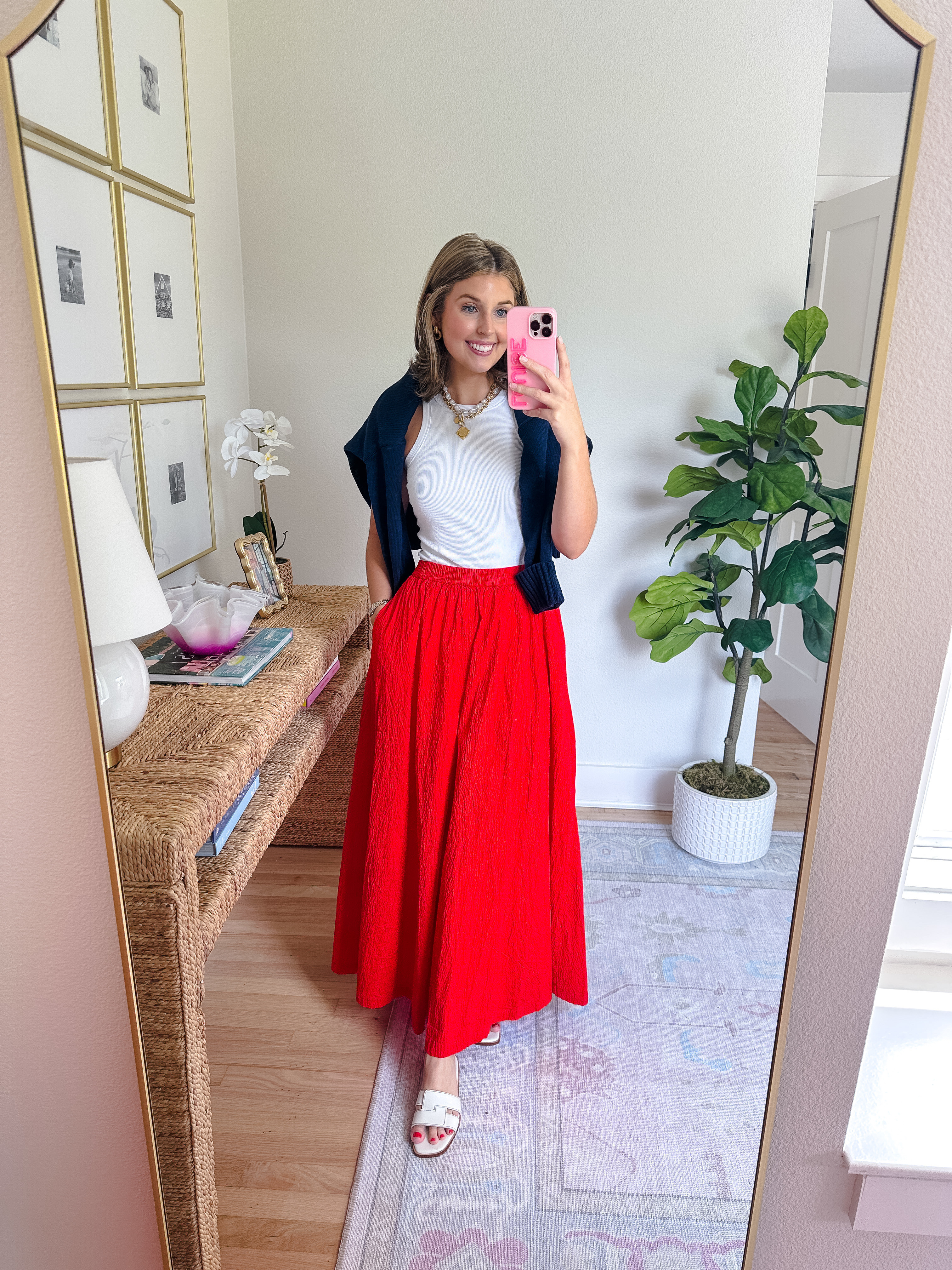 4th of July outfit idea! Wearing a S in everything!