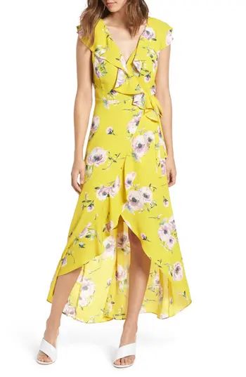 Women's Leith Ruffle Wrap Maxi Dress | Nordstrom