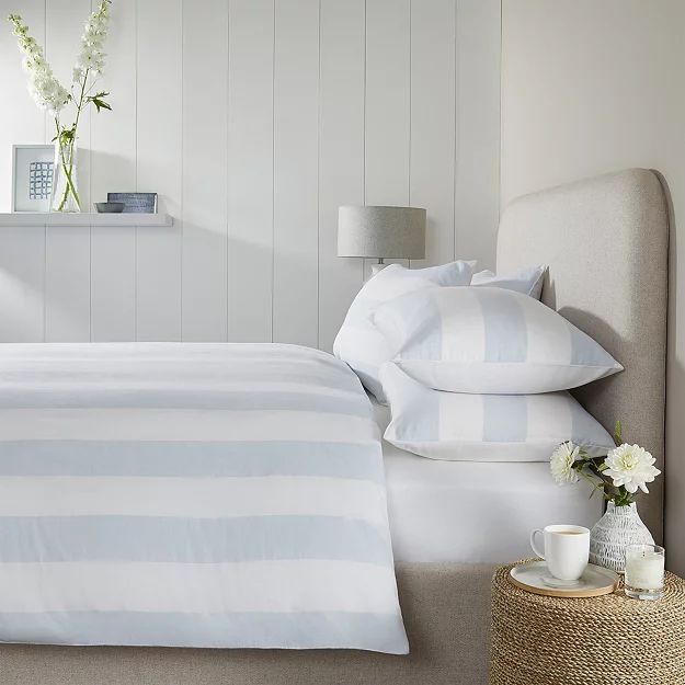 Maris Stripe Bed Linen Collection | The White Company (UK)