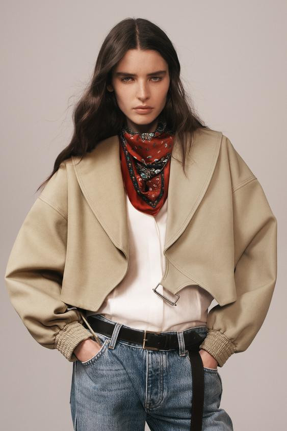 CROPPED JACKET - THE ITEM ZARA WOMAN | Zara Canada