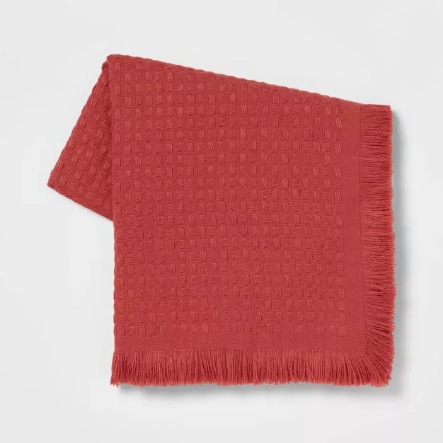 Solid Woven Throw Blanket - Threshold™ | Target