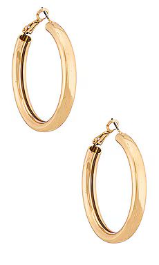 petit moments Gretchen Hoops in Gold from Revolve.com | Revolve Clothing (Global)