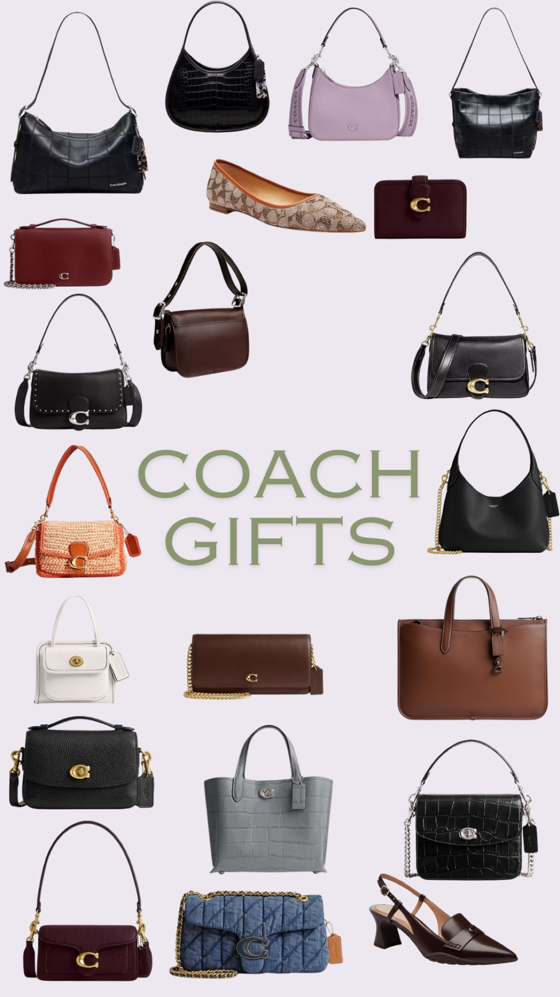 Started your holiday shopping yet? These would be perfect for the fashionista in your life! 

#LTKItBag #LTKGiftGuide #LTKStyleTip