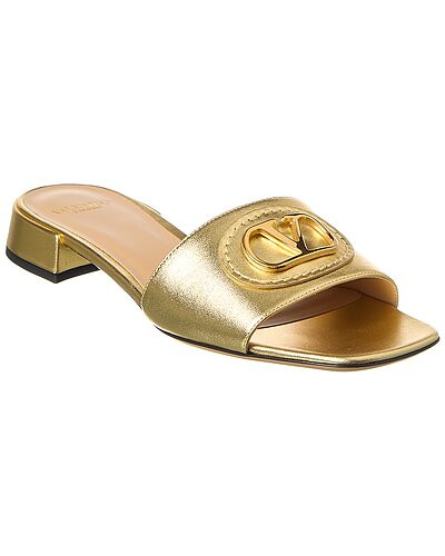 VLogo Leather Sandal | Rue La La