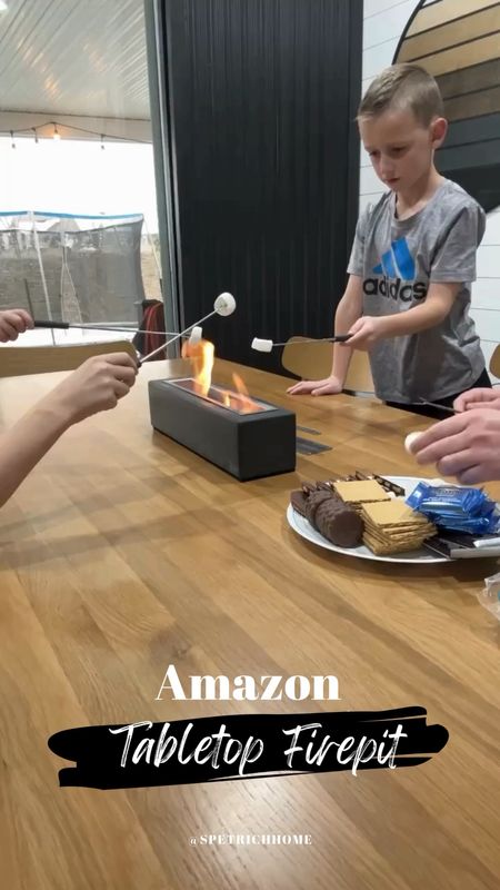 Making s’mores and memories together! We love this indoor tabletop fireplace from Amazon. On sale now! 

#firepit #housewarming #giftidea #mothersday #spring 

#LTKSeasonal #LTKhome #LTKsalealert