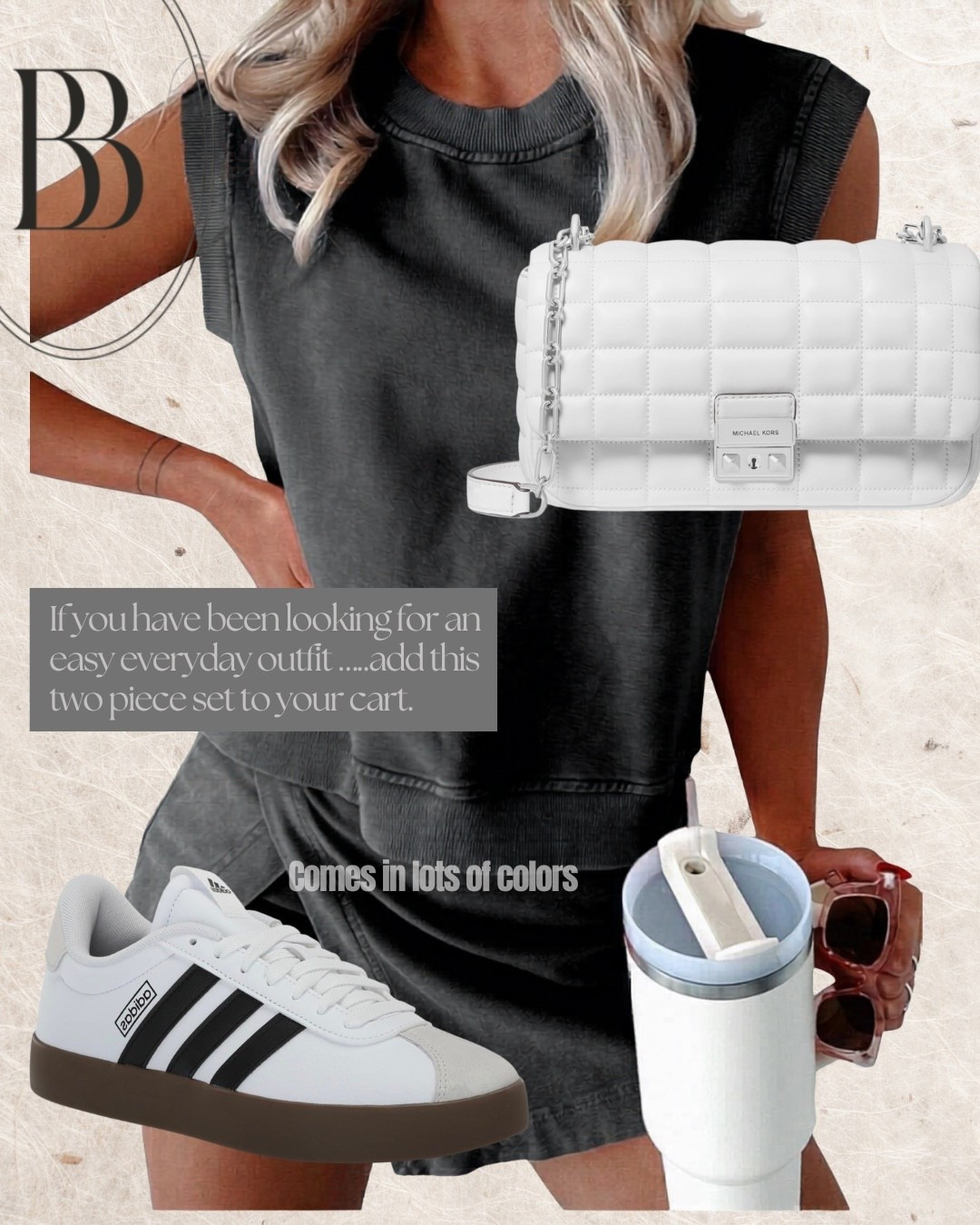 I love this look for everyday errands. This two piece sets come in lots of colors  

#LTKActive #LTKdayinmylife #LTKmomlife