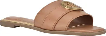 Tommy Hilfiger Paliana Monogram Medallion Slide Sandal | Nordstromrack | Nordstrom Rack