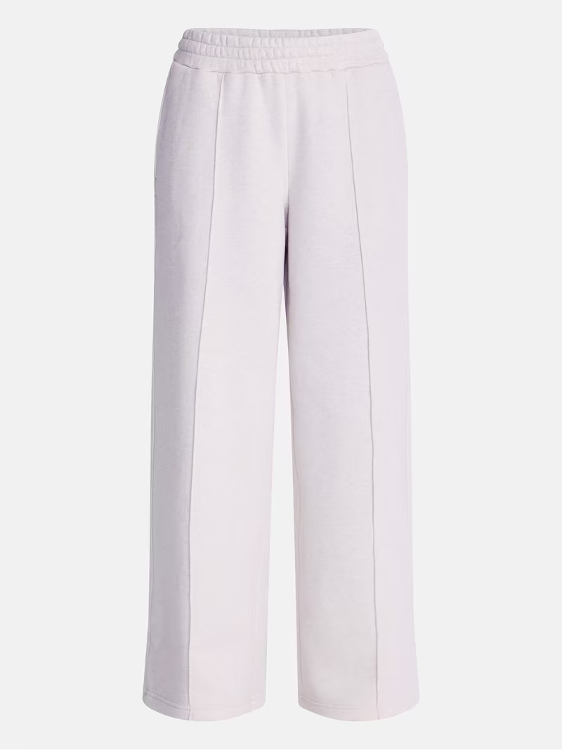 Athletic Works Women's and Women's Plus Pintuck Wide Leg Fleece Pants, 30" Inseam, Sizes XS-4X | Walmart (US)