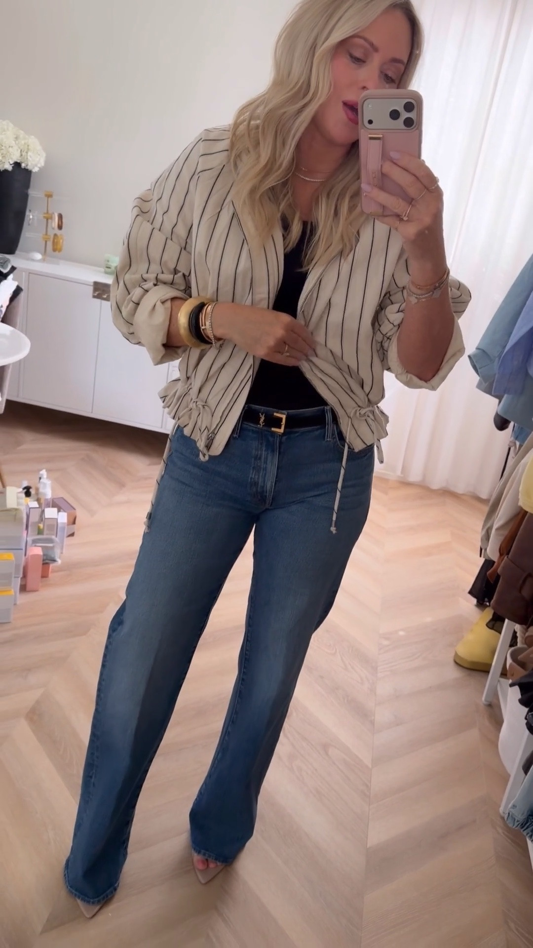 My jacket is 25% off today! Found my jeans fully in stock. 
Small in tops & tts in jeans! 

Date night. Summer outfits. Business casual. Work outfits. Vacation outfits. Jeans. Spring outfit.

#LTKootd #LTKgrwm