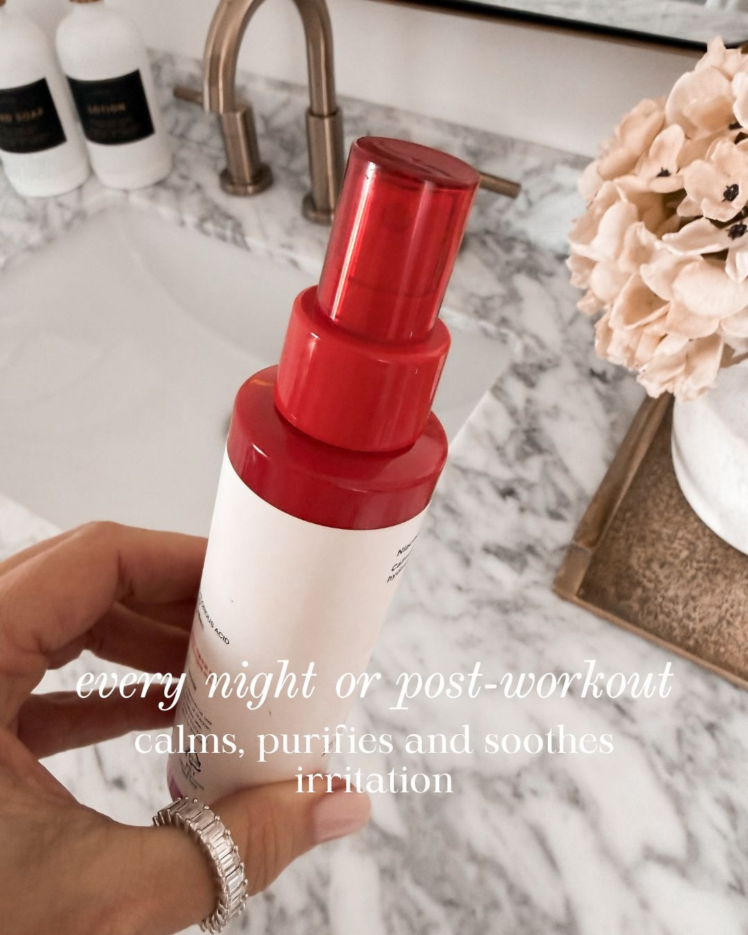 CALM & RESET CLEANSER — POST-WORKOUT + NIGHTLY USE! This is what we use every night or right after workouts to calm the skin and reset everything. It gently cleanses without stripping, helps purify pores, and instantly soothes irritation or redness. Lightweight, refreshing, and perfect for sensitive or acne-prone skin when you need balance, not harshness.

#Amazon #TheHillaryStyle #GentleCleanser #PostWorkoutSkincare #SensitiveSkinCare #CalmingSkincare #NighttimeRoutine #AcneProneSkin #DailyCleanser 

 #LTKmorningroutine #LTKselfcare #LTKOver40