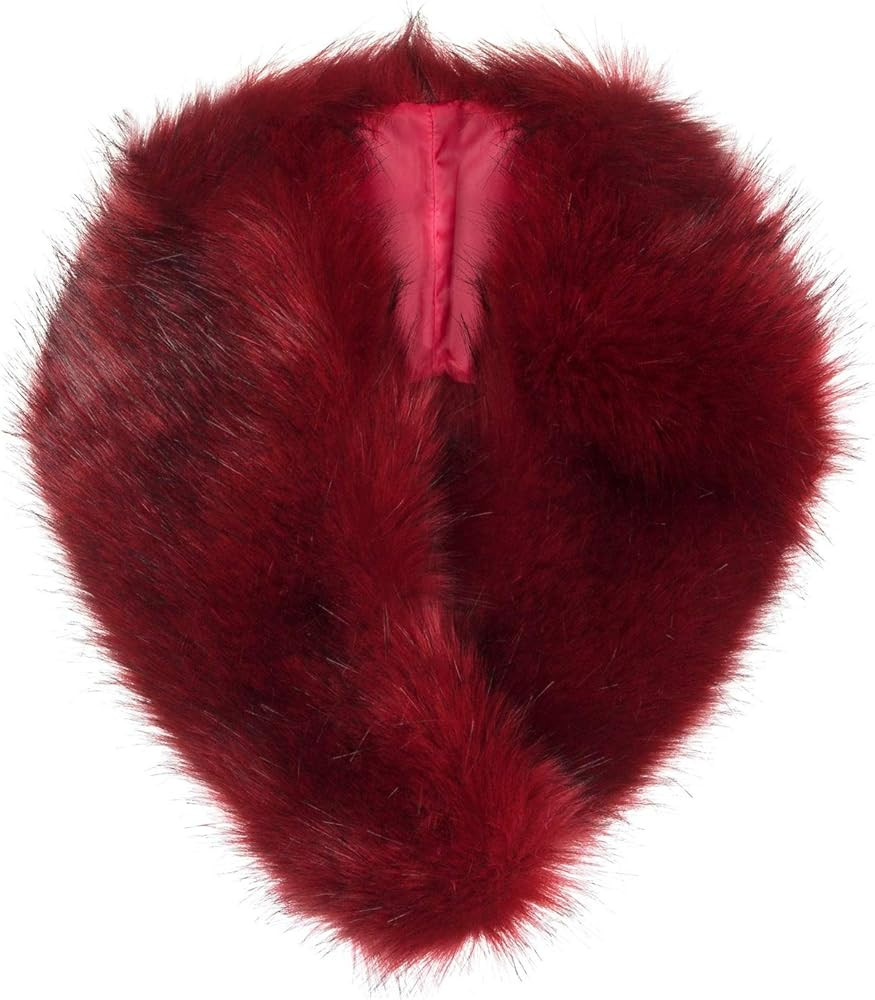 Futrzane Classic Collar - Detachable Faux Fur Scarfs for Women - Shawl for Coat | Amazon (US)